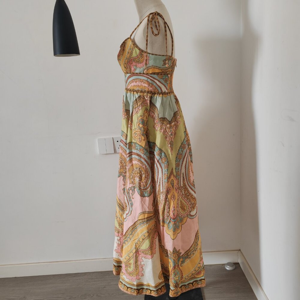 Zimmerman Maxine Picnic Skirt with Long Skirt. Size 1. - Picture 4 of 11